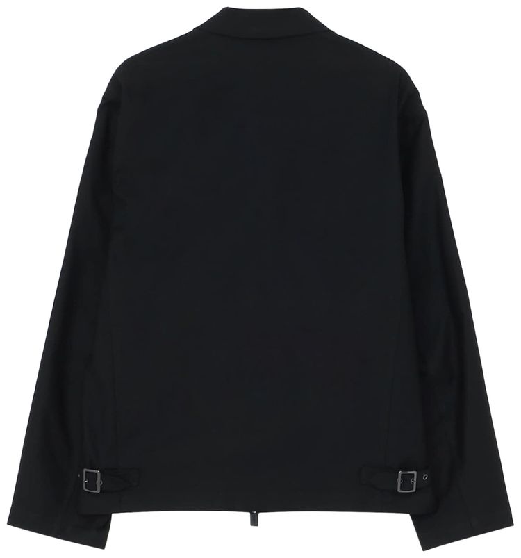 Yohji Yamamoto Pour Homme One Layer Single Riders Jacket Black