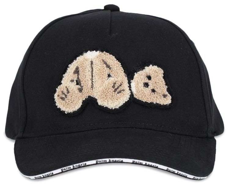 Palm Angels Bear Cap Black Brown