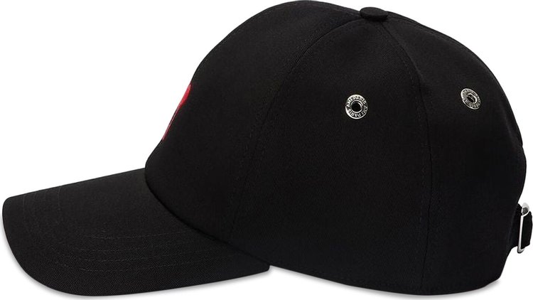 Ami Embroidered Cap Black