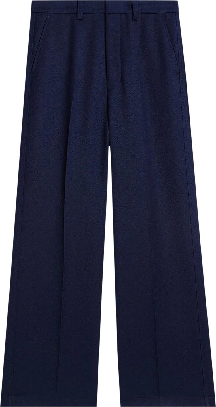 Buy Ami Large Fit Pants 'Nautic Blue' - UTR403 WV0004 491 | GOAT