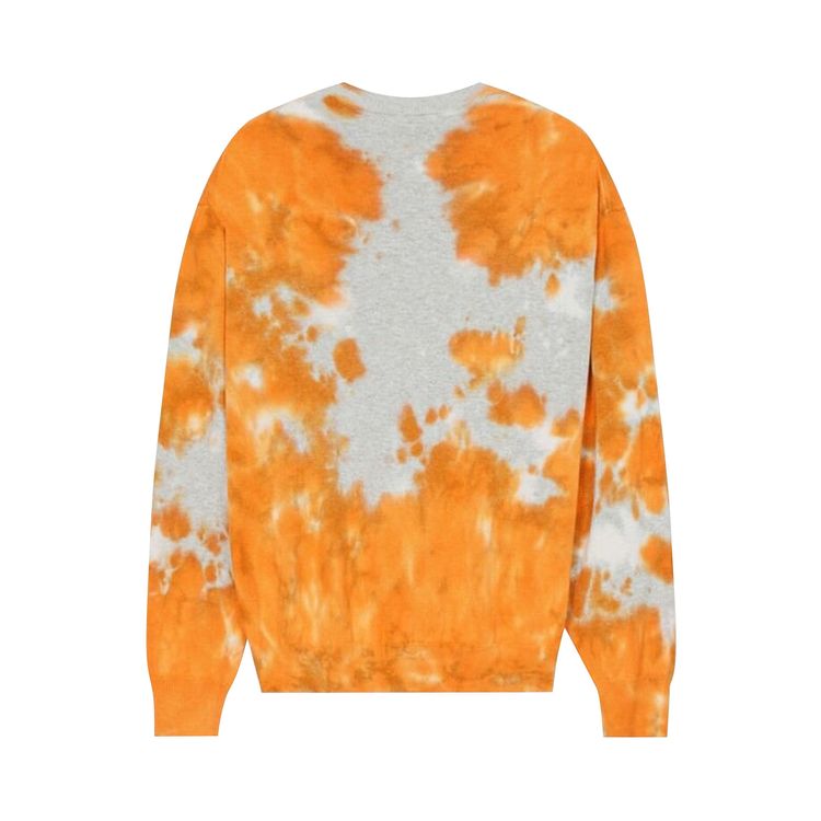 Kenzo K Tiger Tie Dye Jumper Deep Orange
