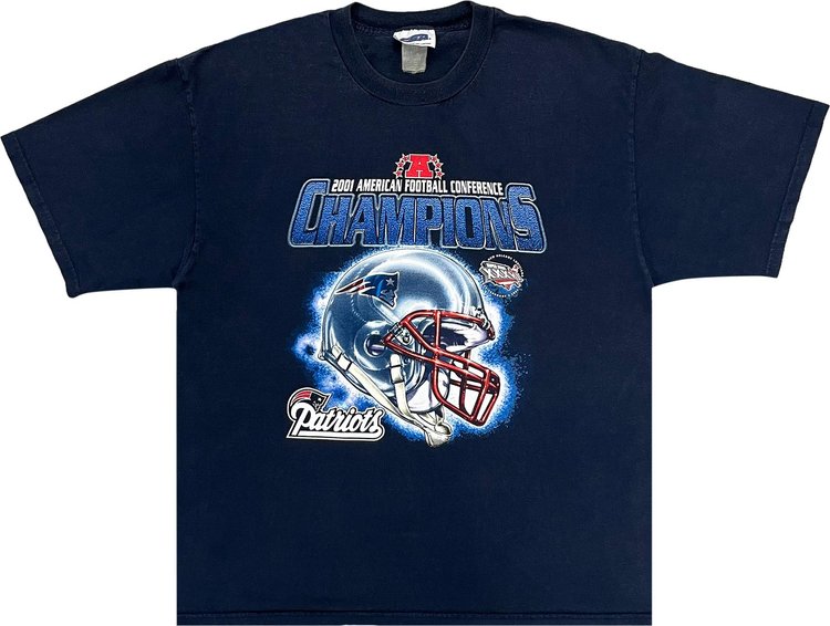 Sports New England Patriots AFC Champs Tee 'Navy'