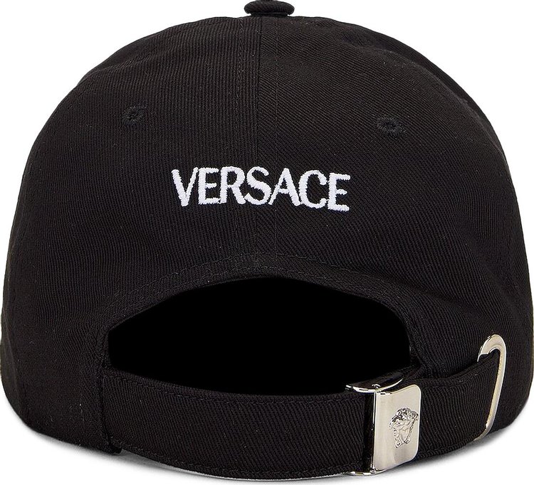 Versace Logo Cap BlackGold