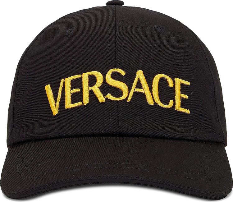 Buy Versace Logo Cap 'Black/Gold' - 1001590 1A05934 2B150 | GOAT CA