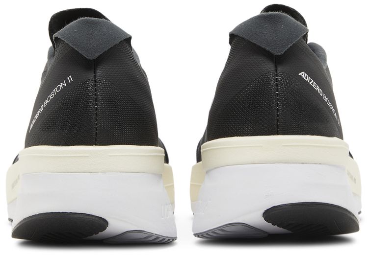 Adidas Adizero Boston 11 Wide Black White Carbon