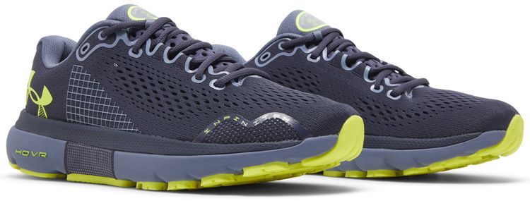 Under Armour HOVR Infinite 4 Aurora Purple Yellow