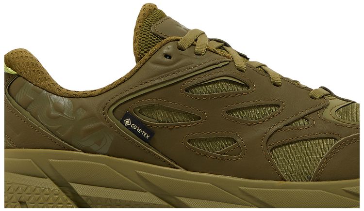HOKA Clifton L GORE TEX Avocado Green Moss