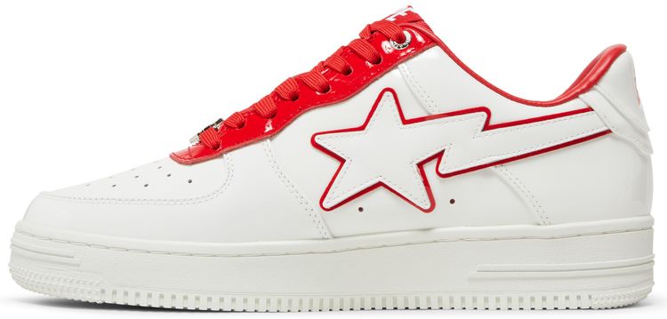 Bapesta 8 M1 White Red