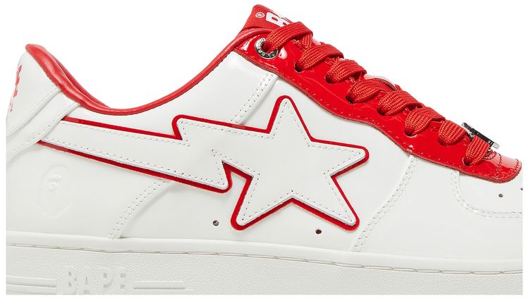 Bapesta 8 M1 White Red