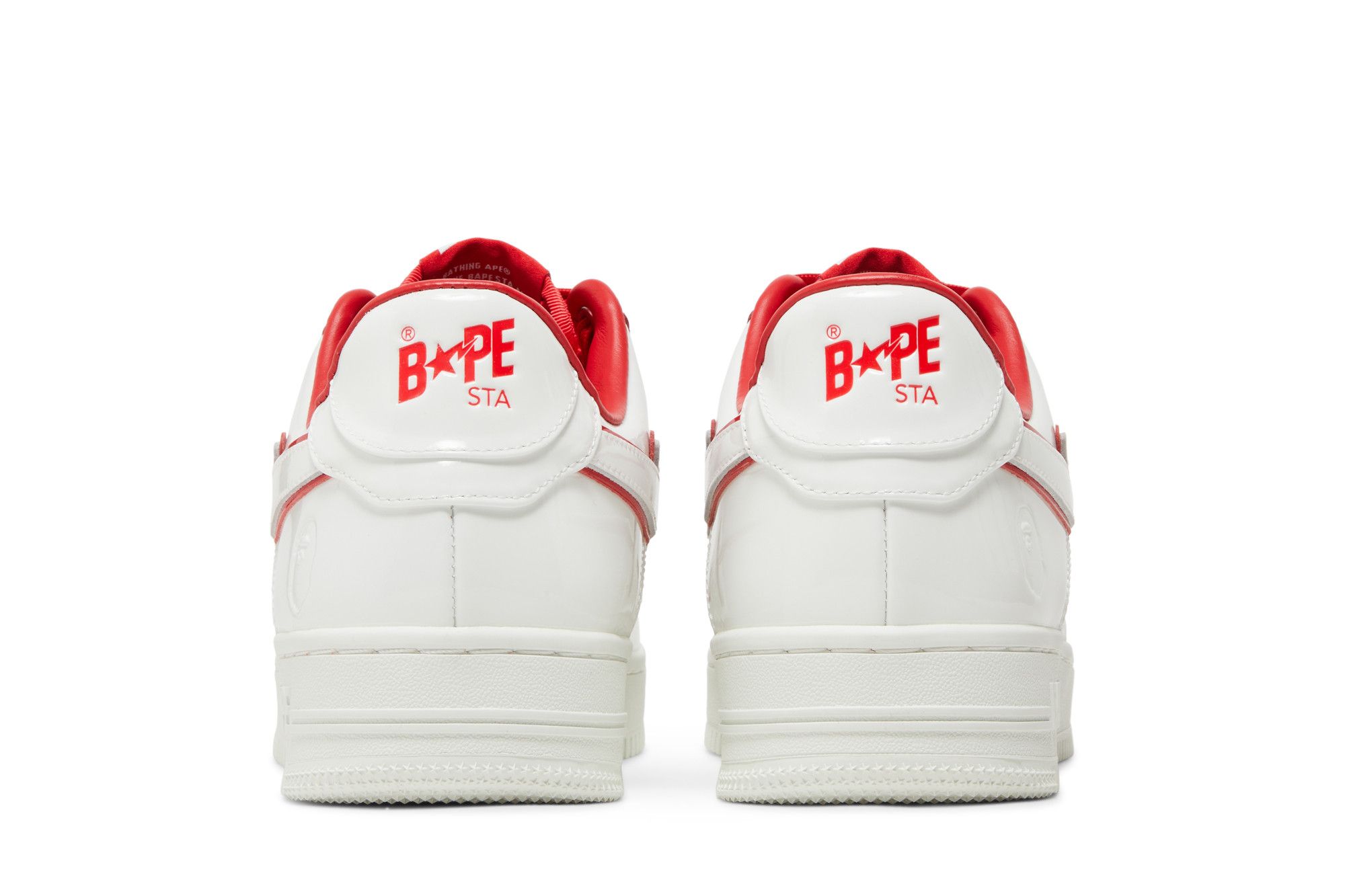 Buy Bapesta #8 M1 'White Red' - 1J30191017 RD | GOAT