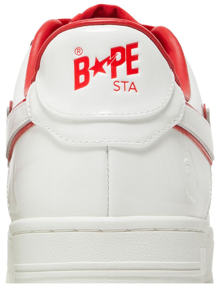 Bapesta 8 M1 White Red