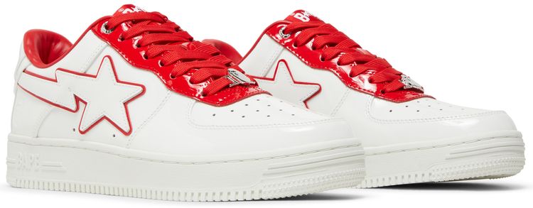Bapesta 8 M1 White Red
