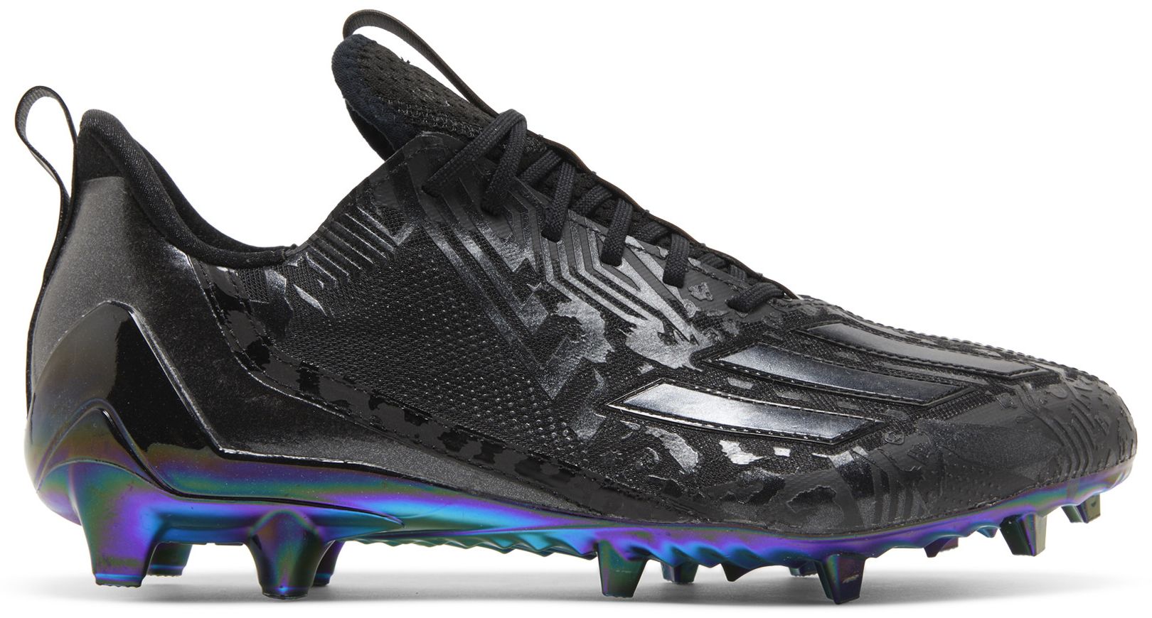black adizero football cleats