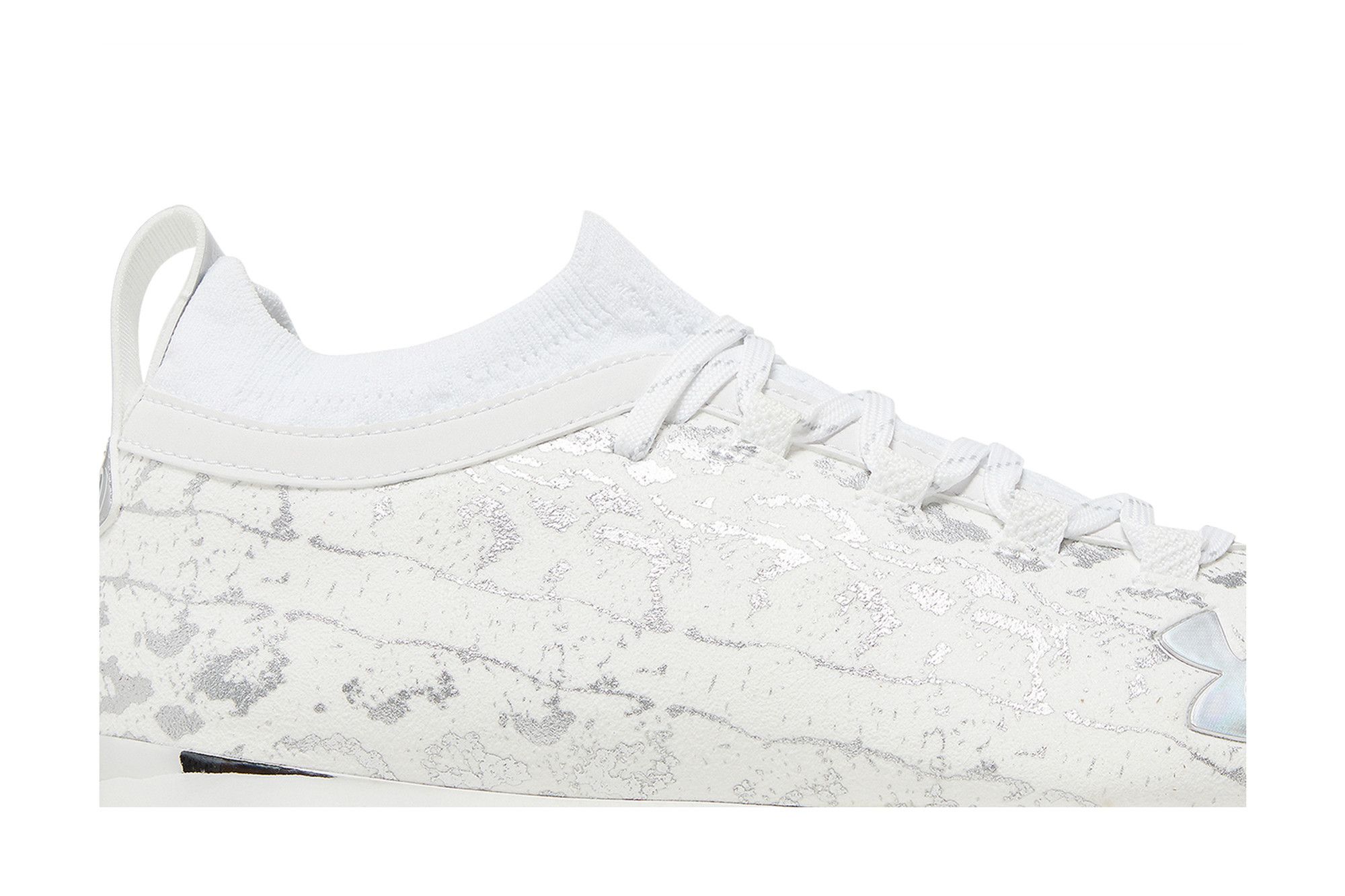 Size 11.0 Spotlight Lux Suede 2.0 'White Silver'