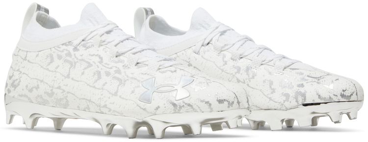 Under Armour Spotlight Lux Suede 20 White Silver