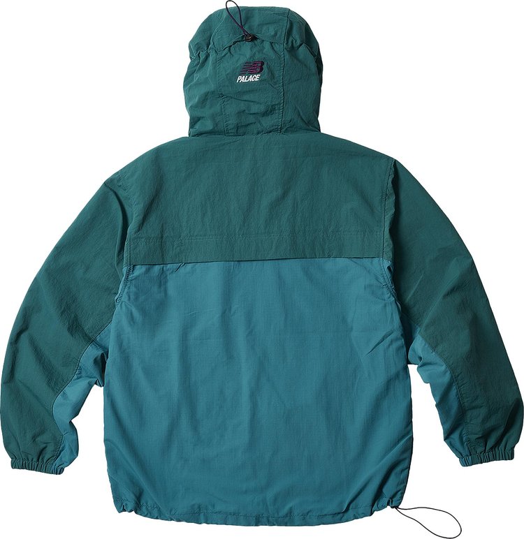 Palace x New Balance Pop Over Shell Jacket Teal