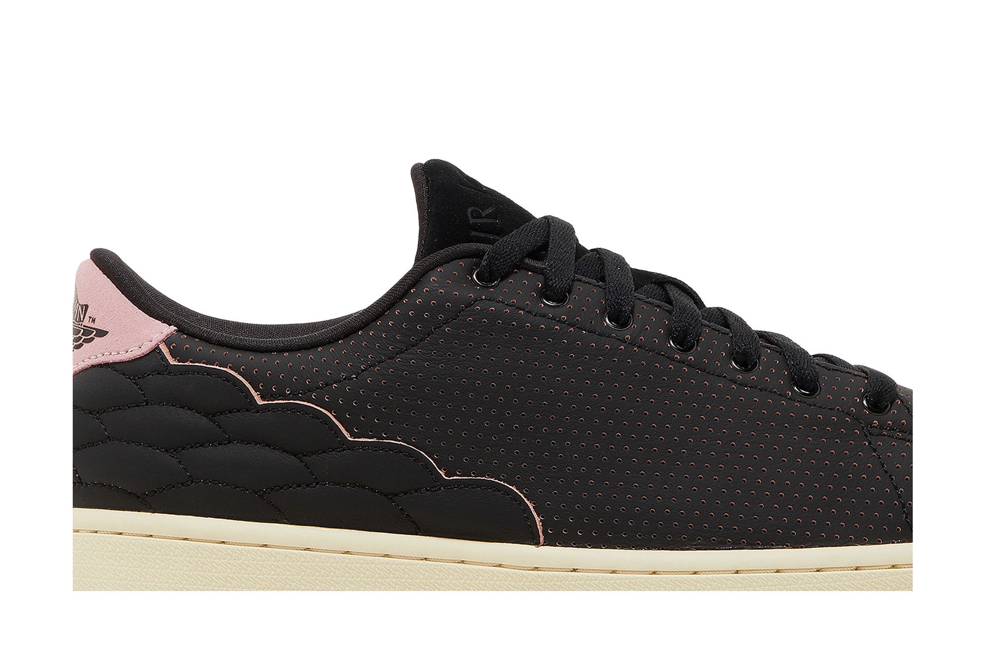 Buy Air Jordan 1 Centre Court 'Perforated Black Pink