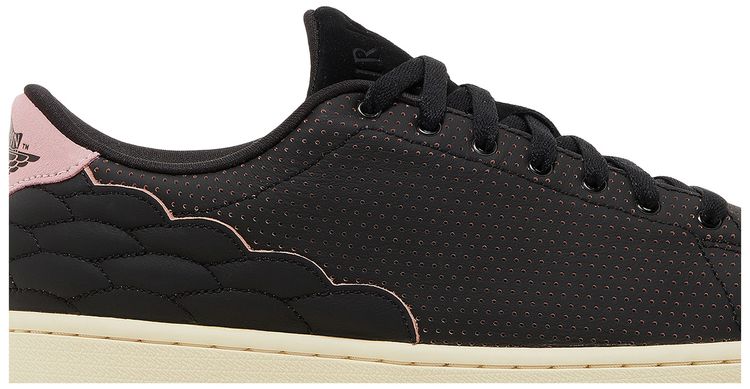 Air Jordan 1 Centre Court Perforated Black Pink