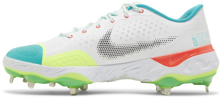 Nike Alpha Huarache Elite 3 Low White Infrared Volt