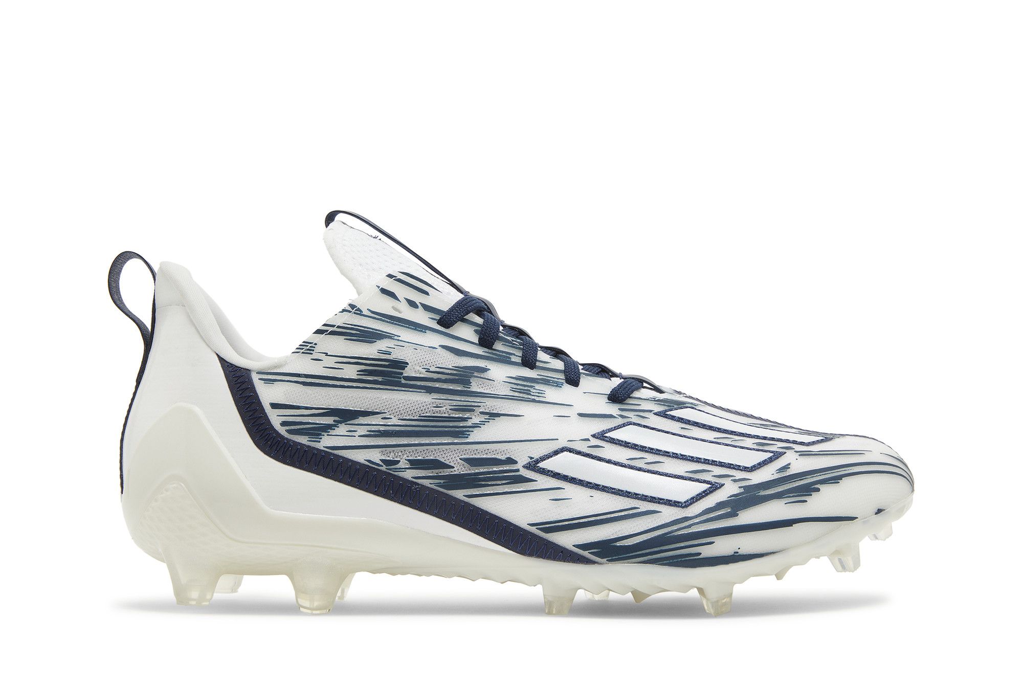 Football cleats hotsell white and blue
