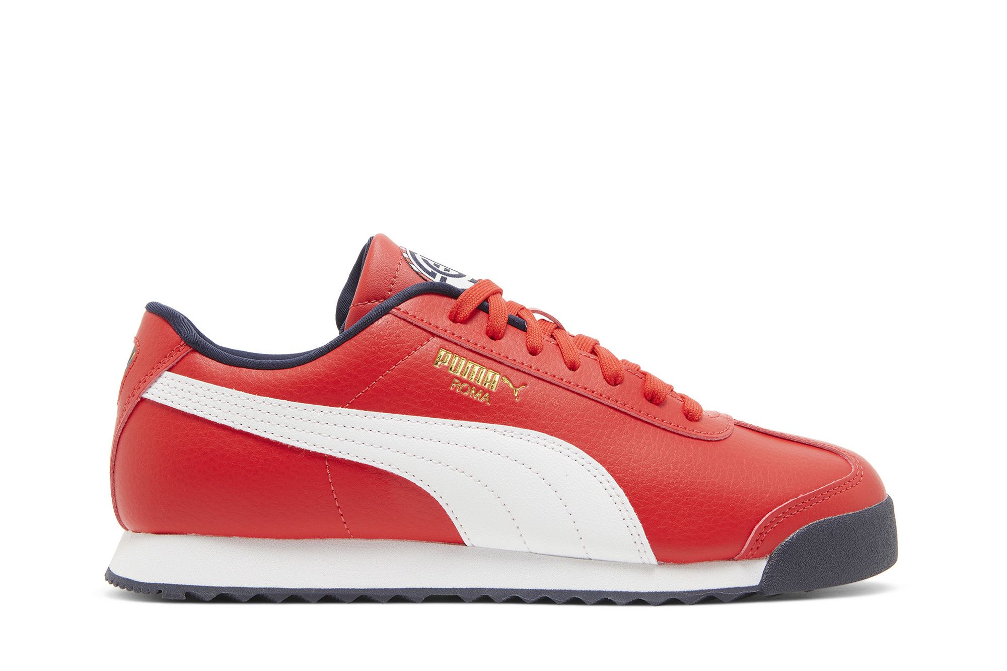 Puma roma store red and white