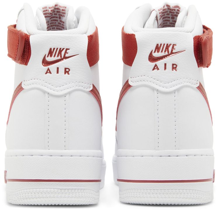 Nike Wmns Air Force 1 High White Cinnabar