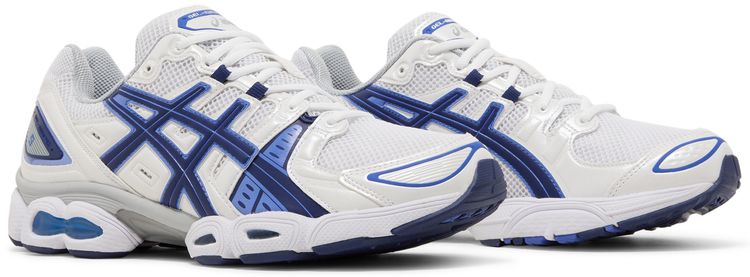 Asics Gel Nimbus 9 White Indigo Blue