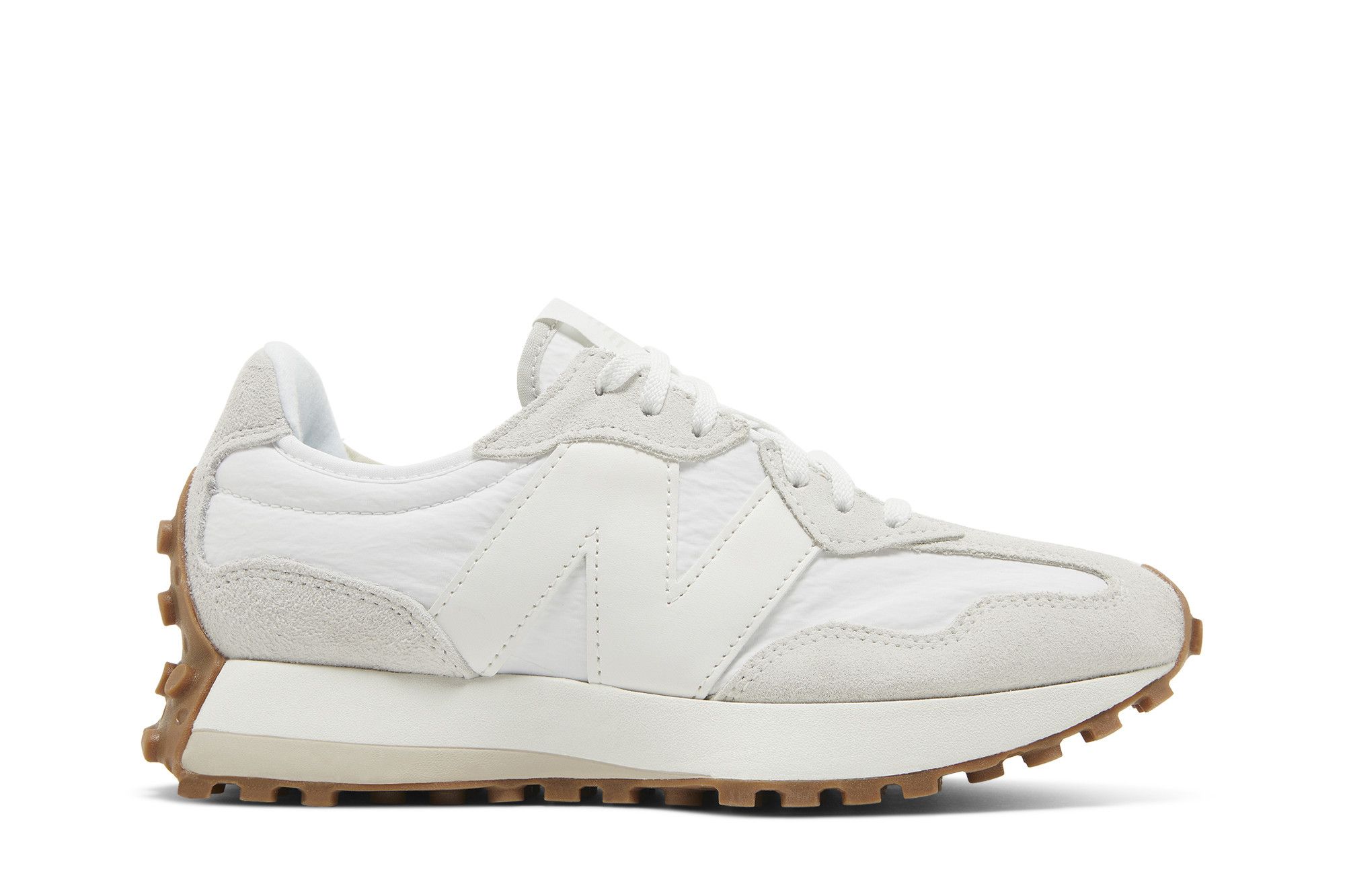 Size 5.0 Wmns 327 'White Gum'