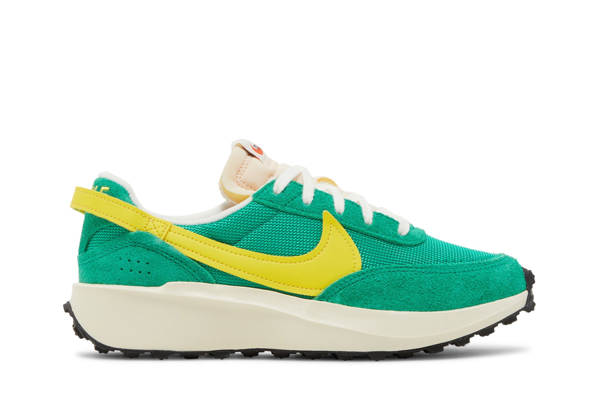 Buy Wmns Waffle Debut Vintage 'Stadium Green Opti Yellow