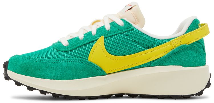 Wmns Waffle Debut Vintage Stadium Green Opti Yellow