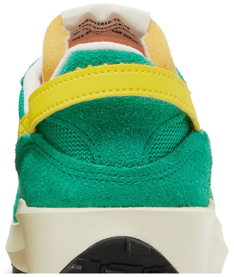 Wmns Waffle Debut Vintage Stadium Green Opti Yellow
