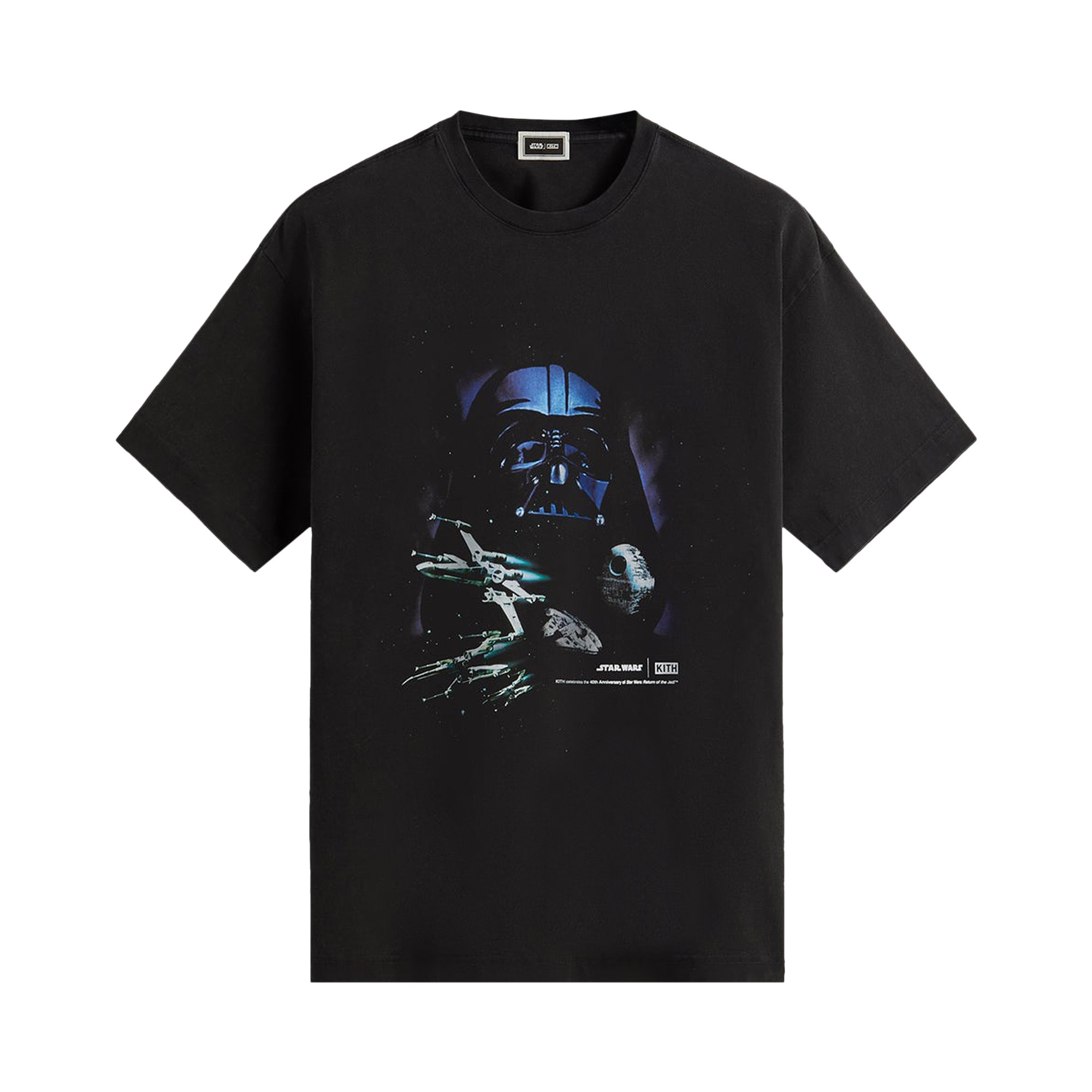 Kith x Star Wars Darth Vader Space Poster Vintage Tee 'Black'