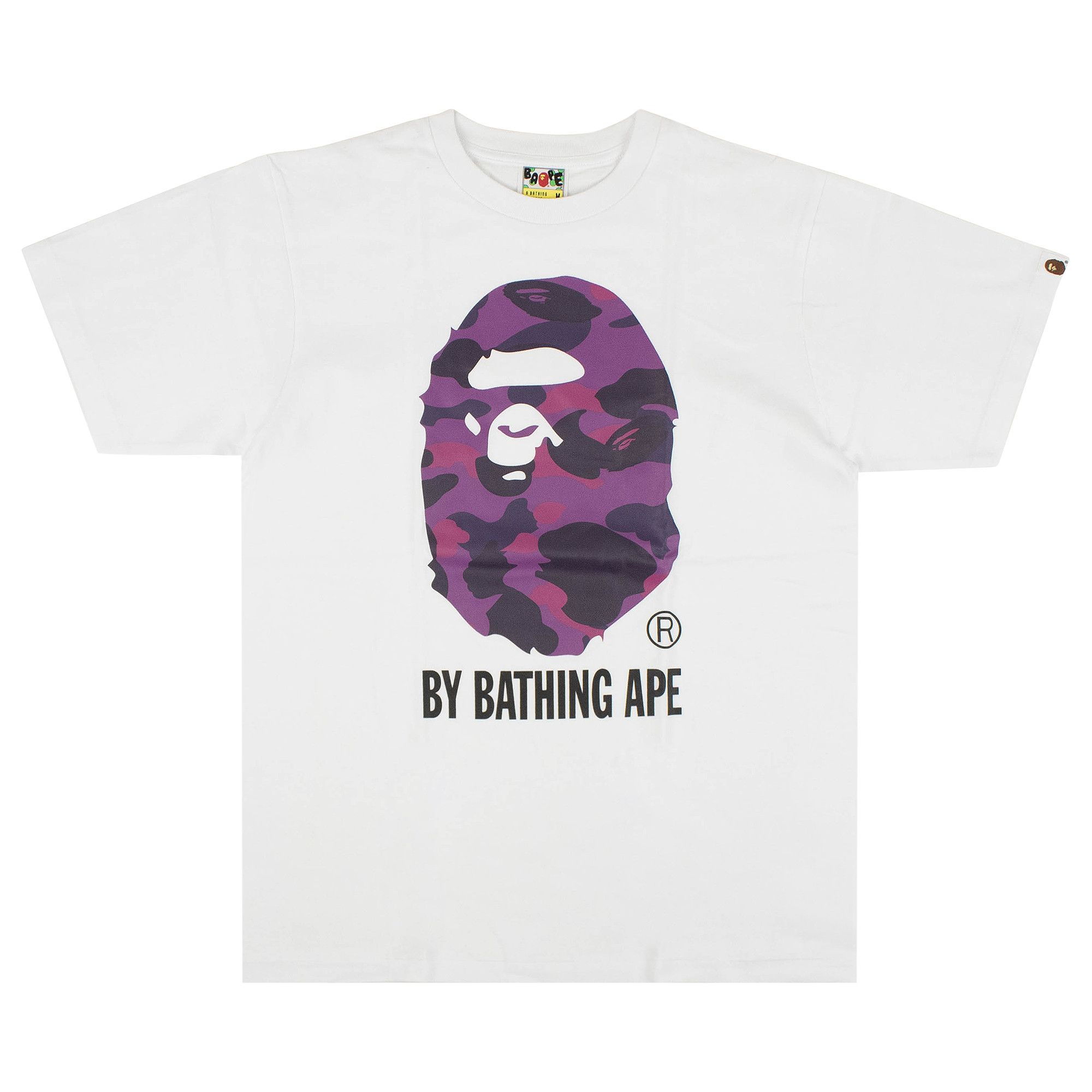 Bape blue and purple shirt outlet