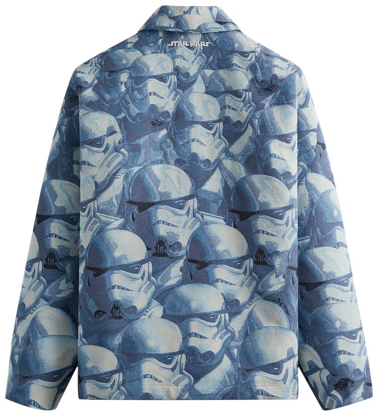 Kith x Star Wars Stormtrooper Coaches Jacket Helium