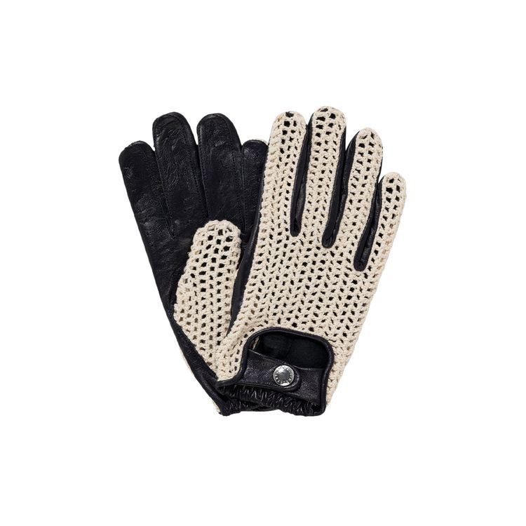 Buy Aimé Leon Dore x Porsche 356 Crochet Driving Gloves 'White