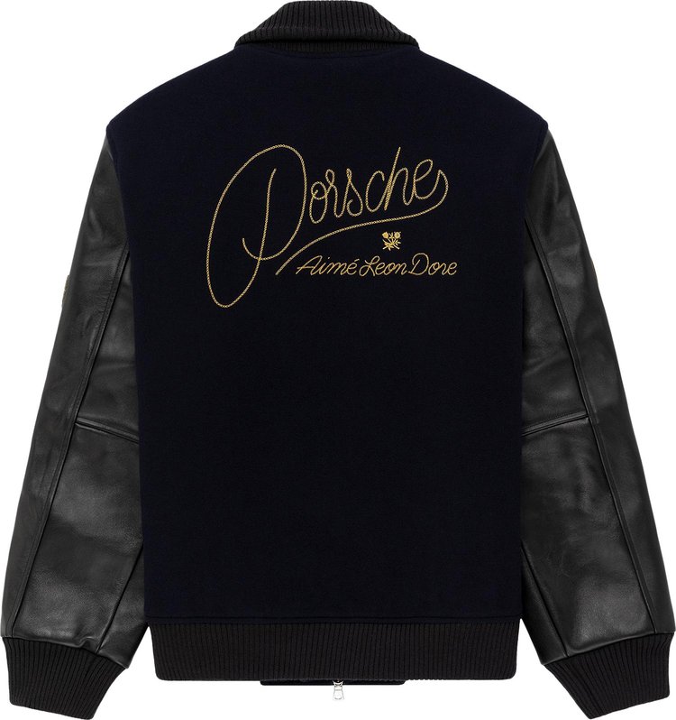 Aime Leon Dore x Porsche 356 Team Jacket Navy Blazer