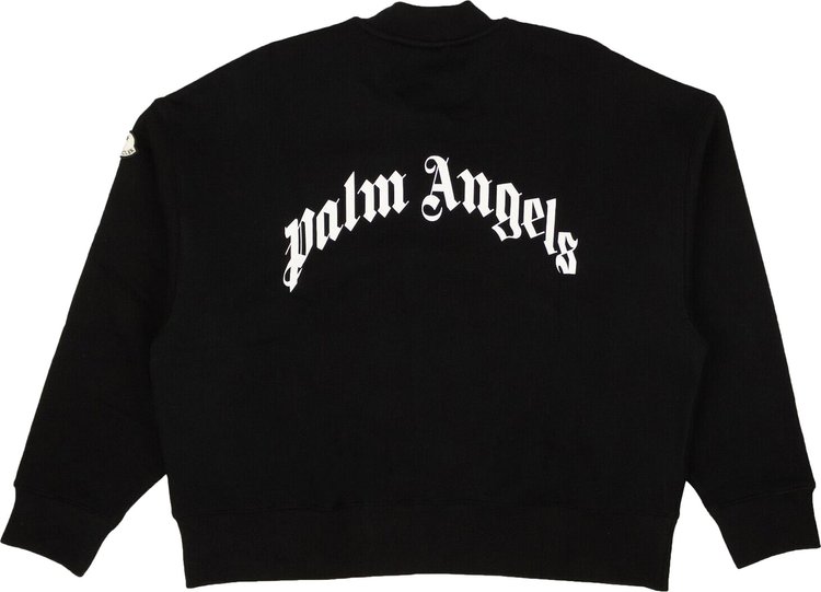 Moncler Genius x Palm Angels Bear Crewneck Sweatshirt Black