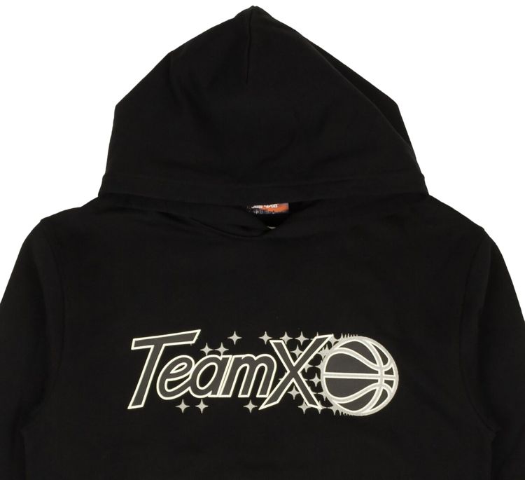 Just Don Team X Graphic Hoodie Sweatshirt Black