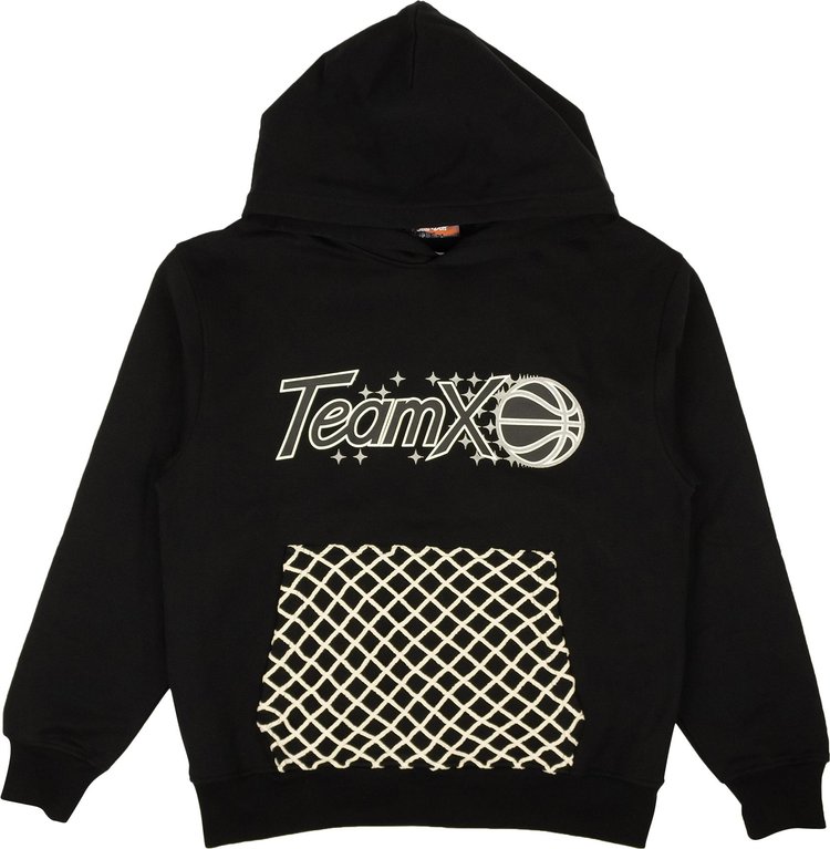 Just Don Team X Graphic Hoodie Sweatshirt 'Black'