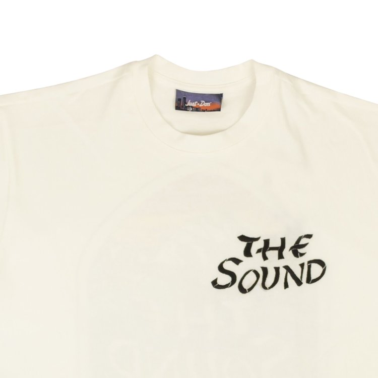 Just Don The Sound Graphic Short Sleeve T Shirt White