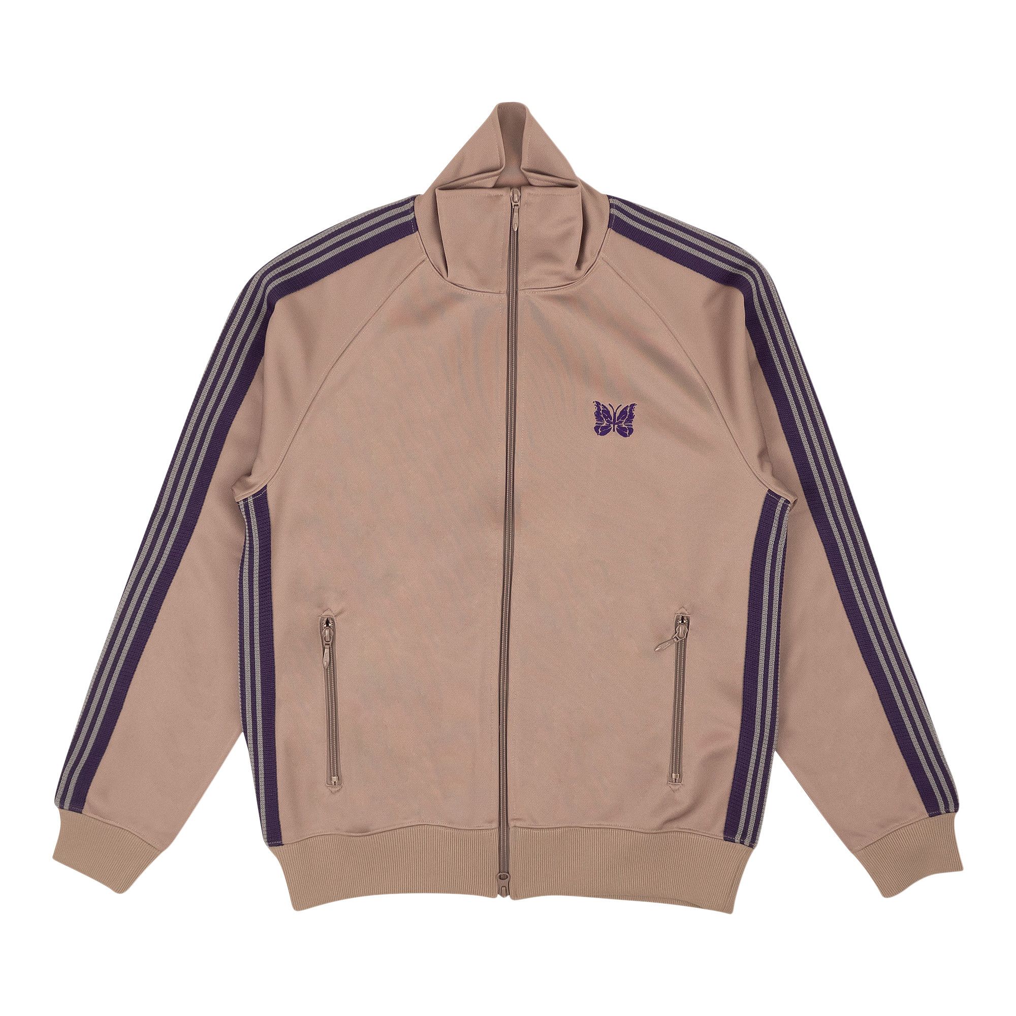 トップス Needles 22AW Track Jacket Taupe Buy Needles Track Jacket 'Taupe' - LQ227 A TAUP | GOAT