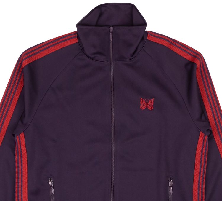 Needles Poly Smooth Track Jacket Purple