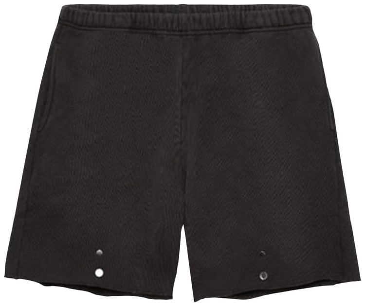 Les Tien Snap Front Short Black