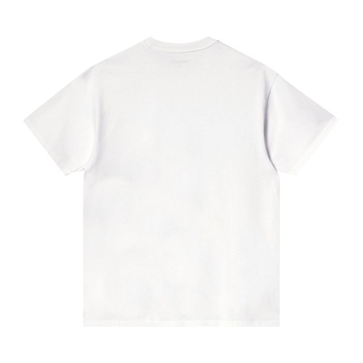 Carhartt WIP Short Sleeve American Script T Shirt White