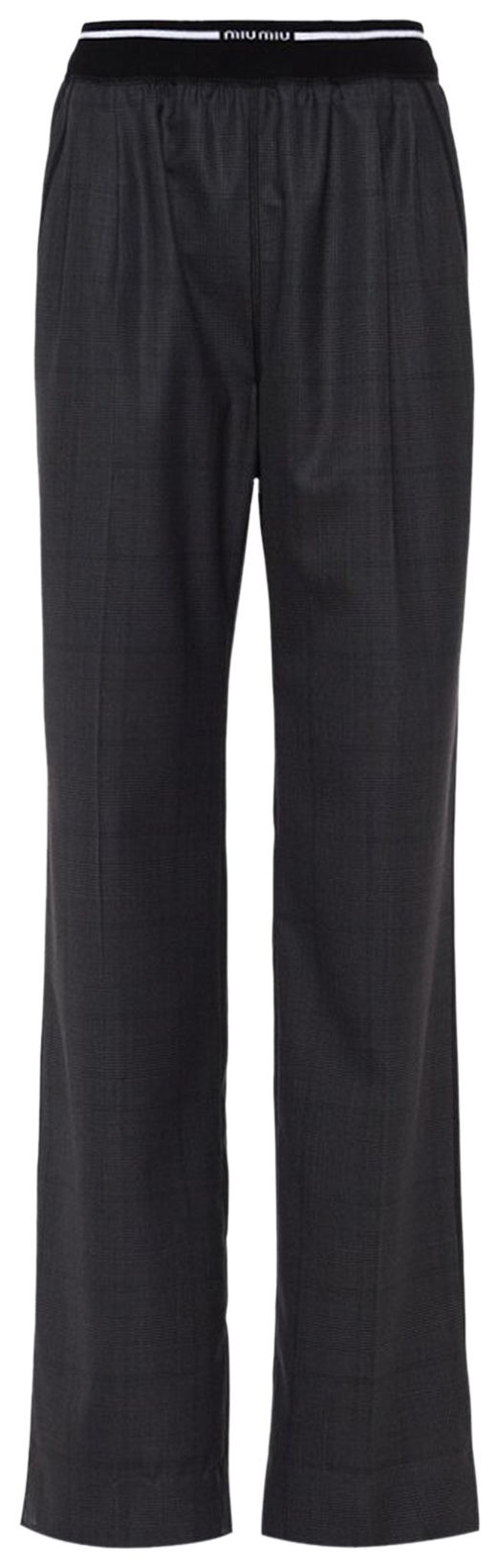 Miu Miu Cashmere Pant Slate Grey