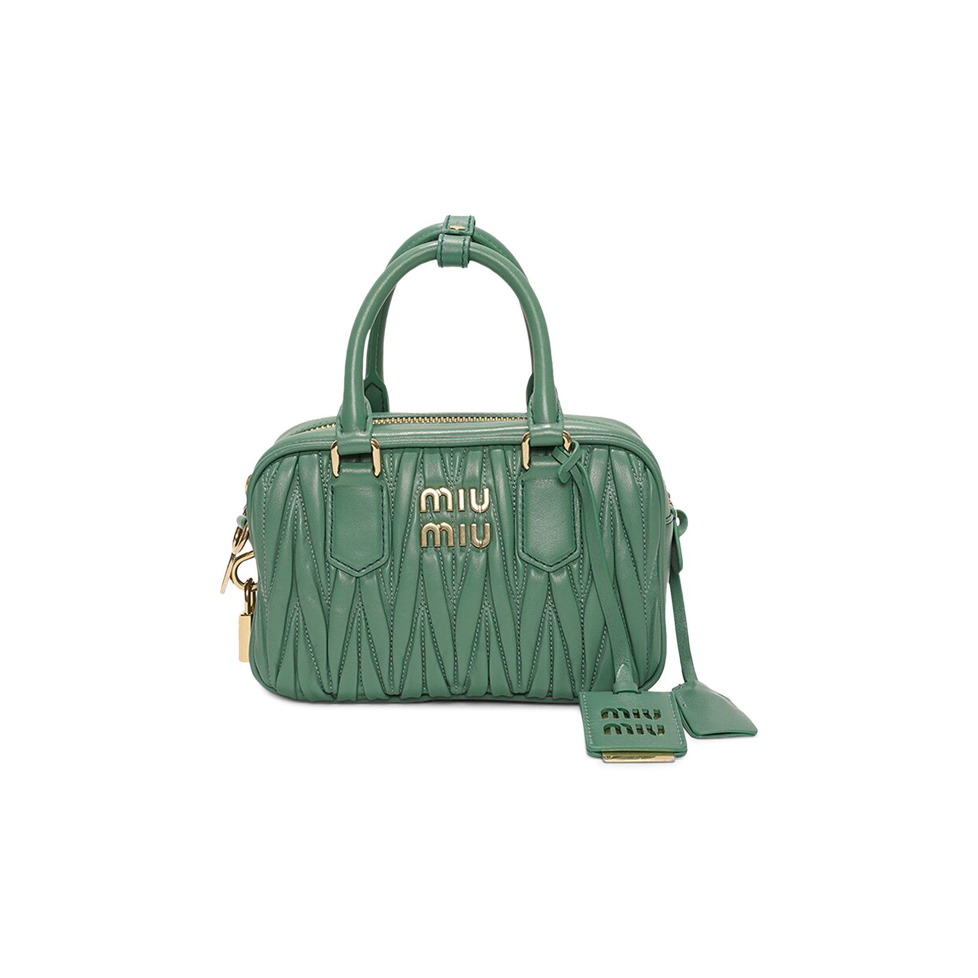 Miu miu bag green on sale