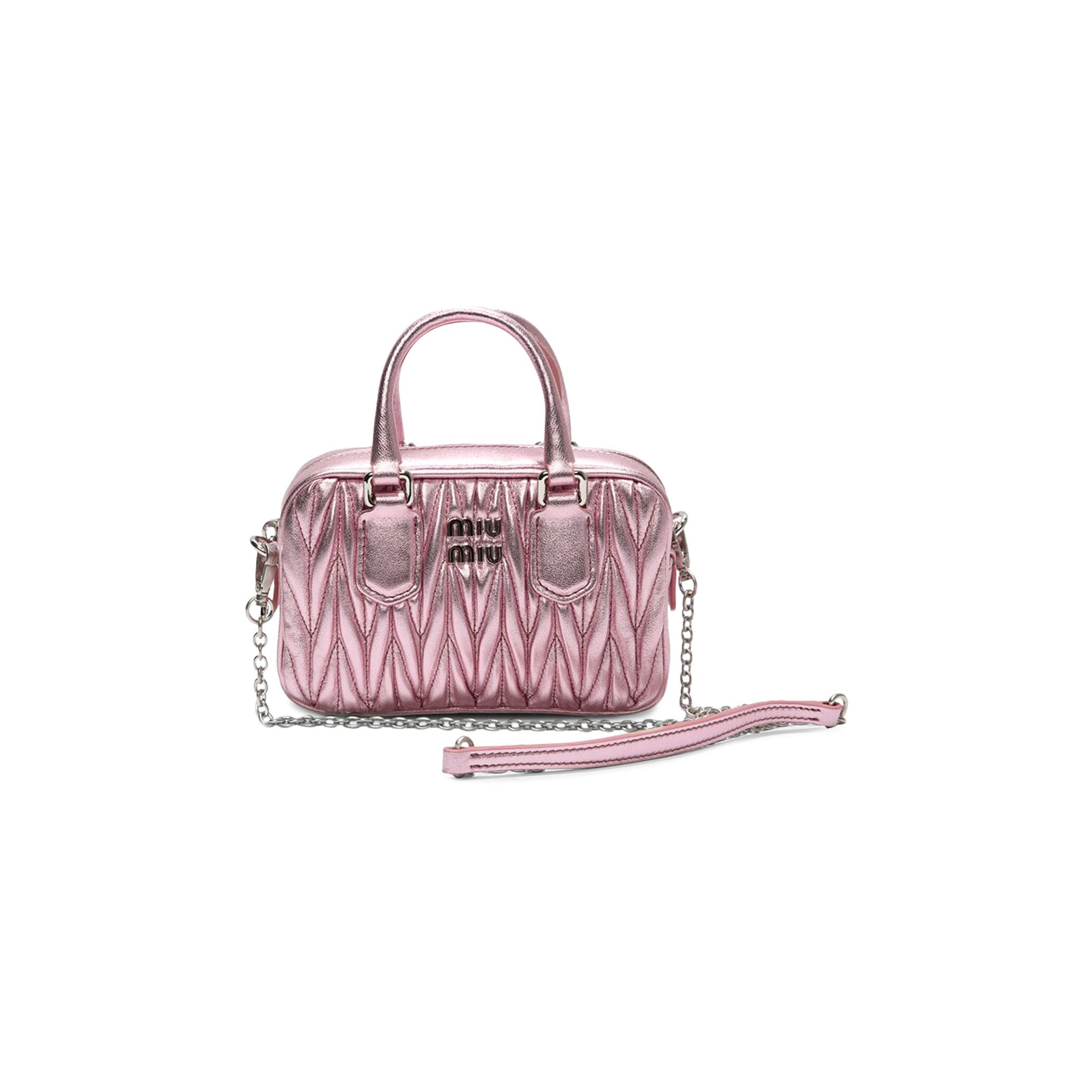 【みぃちゃん】MIU MIU unborn carf mini bag みぃちゃん】MIU MIU unborn carf mini bag Miu Miu Women's