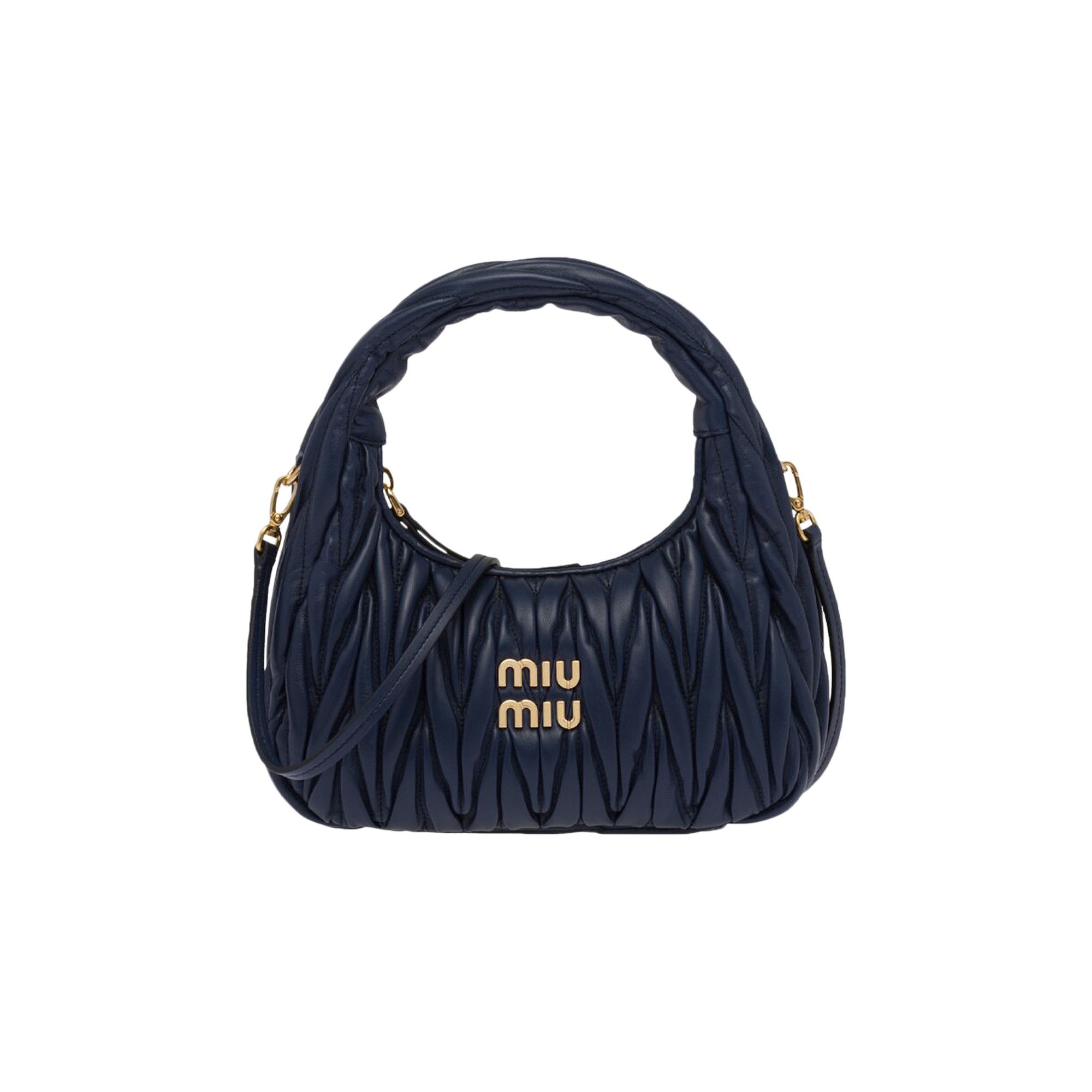 Blue miu miu bag discount