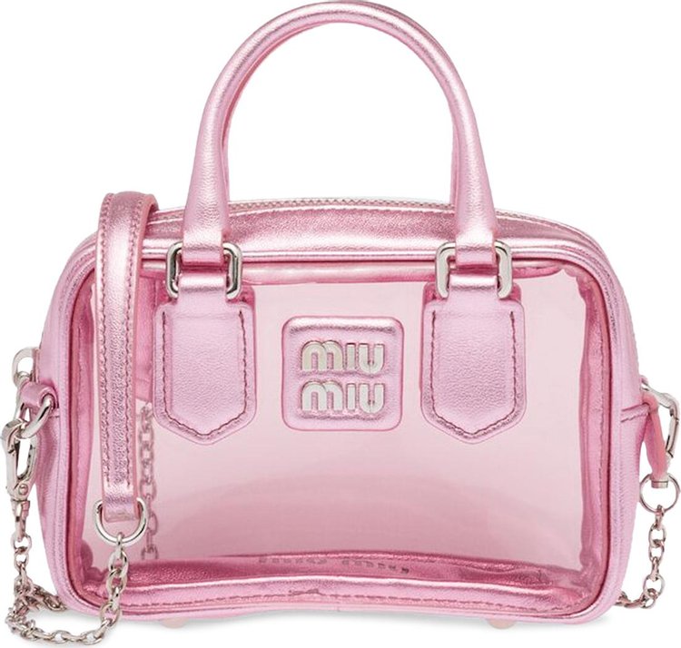Miu Miu Plex Mini Satchel 'Pink'