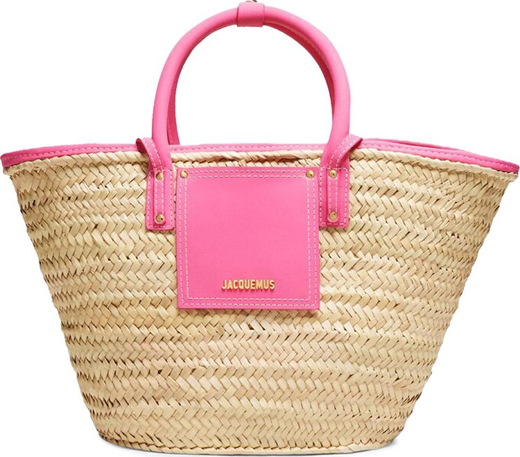 Buy Jacquemus Le Panier Soli Tote Bag 'Dark Pink' - 223BA045 3088 450 ...